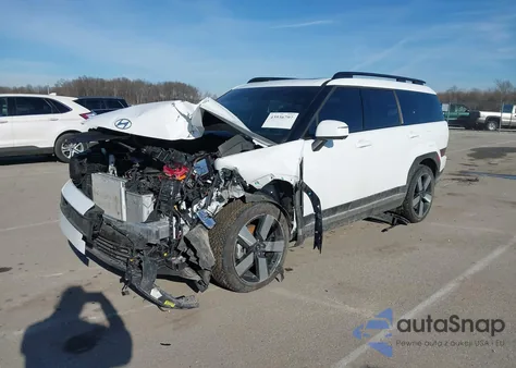 2025 Hyundai Santa Fe Hybrid Limited z USA, uszkodzony, nr VIN 5NMP3DG12SH028834